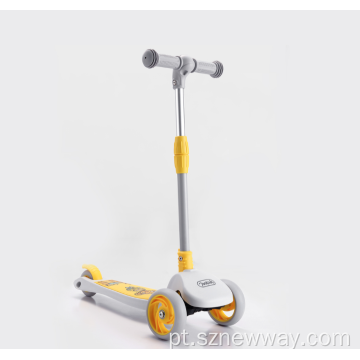 Xiaomi 700kids crianças scooter brinquedos dobráveis ​​de três rodas